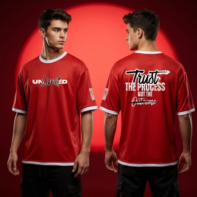 Premium Streetwear Drop Shoulder T-shirt for Men